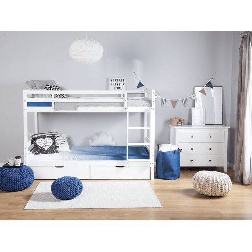 Beliche com gavetas Pinho REGAT 90 x 200 cm Branco