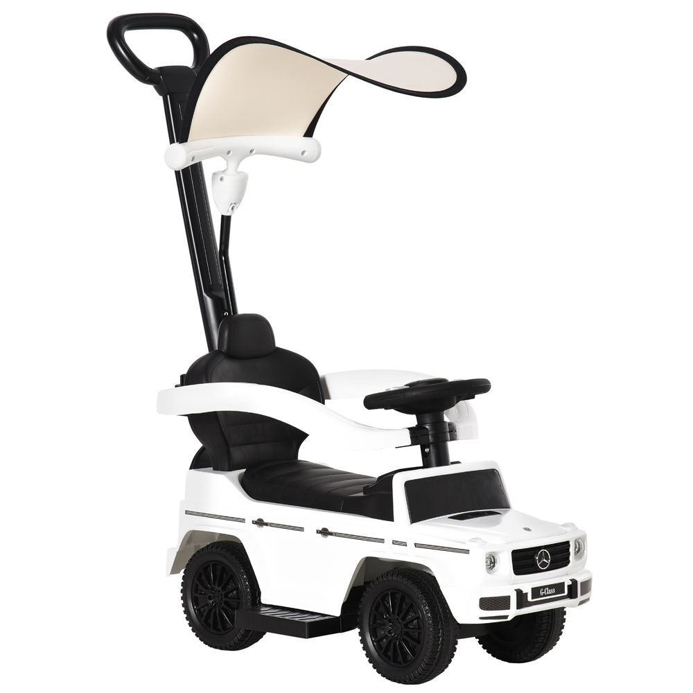 Correpasillos para Niños PP y Metal HOMCOM Blanco