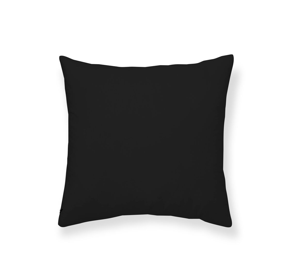 Pack 2 fundas de cojín deco liso negro