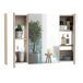 Armario de Espejo kleankin, hogar - baño Armario de Espejo kleankin, hogar - baño Marrón