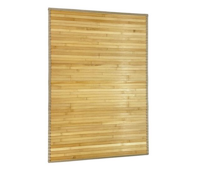 Acomoda textil – alfombra bambú para interior y exterior. (80x150 cm, modelo c)
