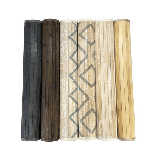 Acomoda Textil - Alcatifa de bambu para interior e exterior (160x230 cm, Modelo D)