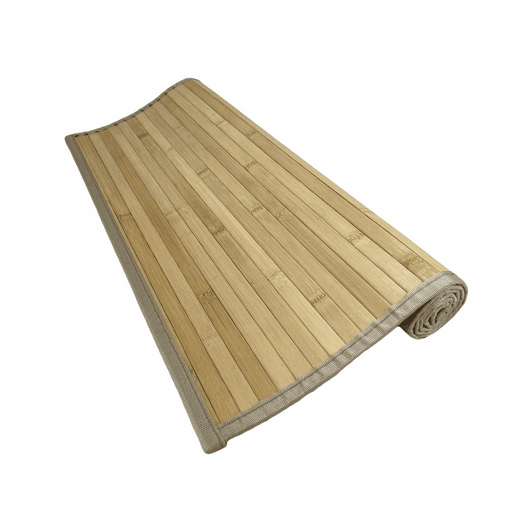 Acomoda Textil - Tapete de interior e exterior em bambu (120x150 cm, modelo C) Acomoda Textil - Tapete de interior e exterior em bambu (120x150 cm, modelo C)