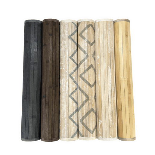 Acomoda Textil - Tapete de interior e exterior em bambu (120x150 cm, modelo C) Acomoda Textil - Tapete de interior e exterior em bambu (120x150 cm, modelo C)