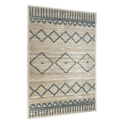 Acomoda Textil - Tapete de bambu para interior e exterior (120x150 cm, modelo A) Acomoda Textil - Tapete de bambu para interior e exterior (120x150 cm, modelo A)