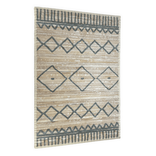 Acomoda Textil - Tapete de interior e exterior em bambu (160x230 cm, modelo A)
