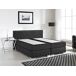 Beliani Cama continental Piel sintética PRESIDENT 190x210 Beliani Cama continental Piel sintética PRESIDENT 190x210 Negro