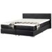 Beliani Cama continental Piel sintética PRESIDENT 190x210 Beliani Cama continental Piel sintética PRESIDENT 190x210 Negro