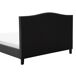 Beliani Cama Poliéster MONTPELLIER 191x214 Beliani Cama Poliéster MONTPELLIER 191x214 Gris Oscuro