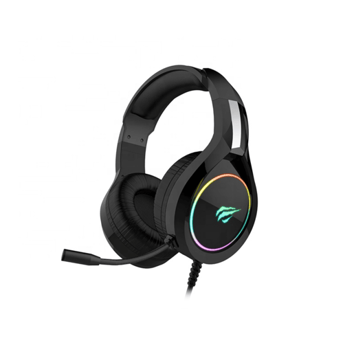 Auscultadores para jogos com luz RGB Classic 2xJack 3,5 mm + 1 USB HV-H2232D
