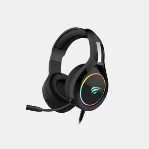 Auscultadores para jogos com luz RGB Classic 2xJack 3,5 mm + 1 USB HV-H2232D