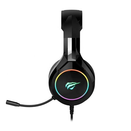Auscultadores para jogos com luz RGB Classic 2xJack 3,5 mm + 1 USB HV-H2232D