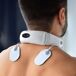 Masajeador de cuello con electrodos Masajeador de cuello con electrodos Blanco
