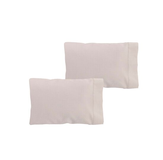 Set dos fundas de almohada donegal 75cm o cama 150cm beige