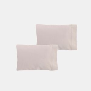 Conjunto de duas fronhas Donegal 70cm ou cama 135cm Bege