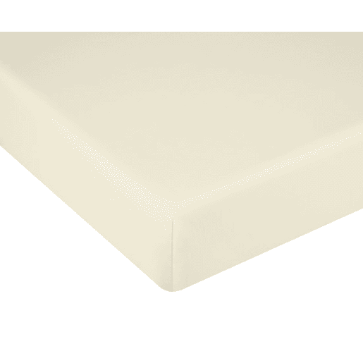 Lençol com elástico Cama Donegal 90cm Bege