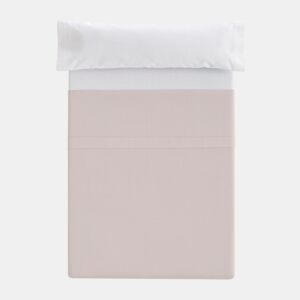 Lençol plano com elástico Cama Donegal 105cm Bege