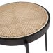 ANGEL CERDA Mesa rincón de madera y acero 52x52 ANGEL CERDA Mesa rincón de madera y acero 52x52 Natural