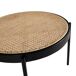ANGEL CERDA Mesa rincón de madera y acero 66x66 ANGEL CERDA Mesa rincón de madera y acero 66x66 Natural
