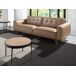ANGEL CERDA Mesa rincón de madera y acero 66x66 ANGEL CERDA Mesa rincón de madera y acero 66x66 Natural