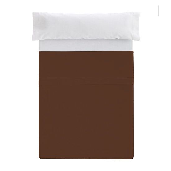 Sábana encimera ajustable donegal cama 105cm marrón