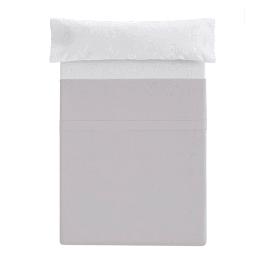 Lençol plano com elástico Cama Donegal 90cm Cinza Claro Lençol plano com elástico Cama Donegal 90cm Cinza Claro