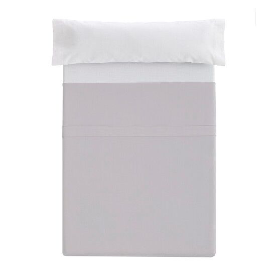 Sábana encimera ajustable donegal cama 90cm gris claro