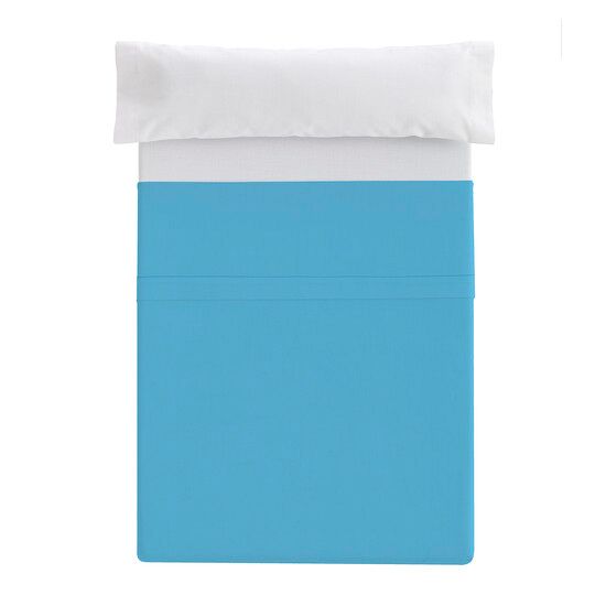 Sábana encimera ajustable donegal cama 90cm turquesa