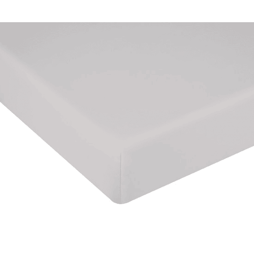 Lençol com elástico Cama Donegal 180cm Cinza Claro