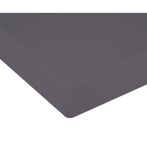 Lençol com elástico Cama Donegal 135cm Cinza Escuro