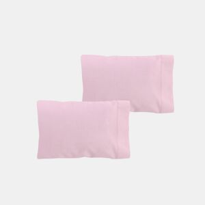 Conjunto de duas fronhas Donegal 70cm ou cama 135cm Rosa