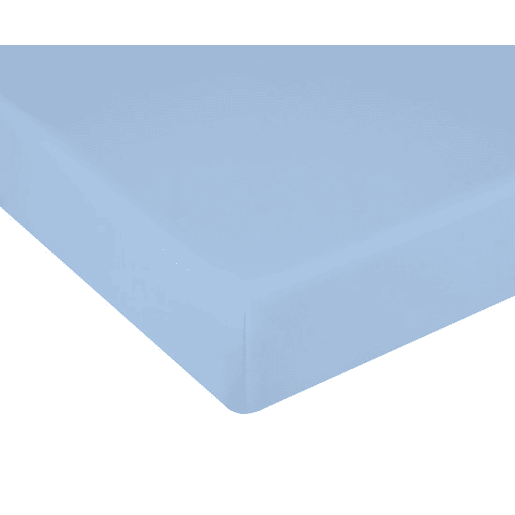 Lençol com elástico Cama Donegal 180cm Celeste