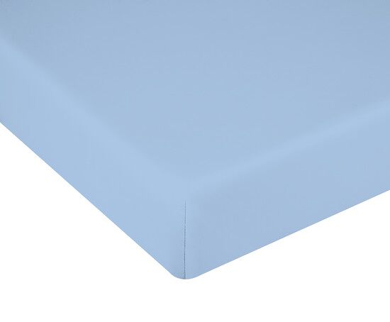 Sábana bajera ajustable donegal cama 180cm celeste
