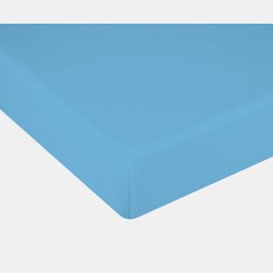 Lençol com elástico Cama Donegal 180cm Turquesa