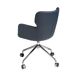 ANGEL CERDA Silla oficina giratoria polipiel azul ANGEL CERDA Silla oficina giratoria polipiel azul Inox