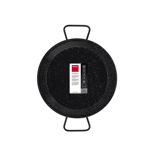 Panela de Paella Esmaltada Metaltex INDUCTION 34 cms 6 Porções