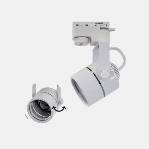 Projector de metal cor branca série ayrton 7,5cm