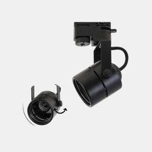 projector de metal cor preta série ayrton 7,5cm