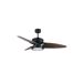 Ventilador De Techo Metal Serie Cross Ventilador De Techo Metal Serie Cross Negro