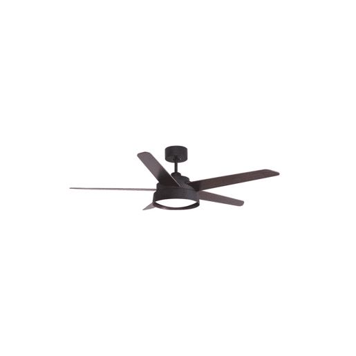 ventilador de tecto metálico cor castanha série lebeche 132cm