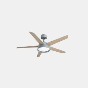 ventilador de tecto metálico cor verde série lebeche 132cm