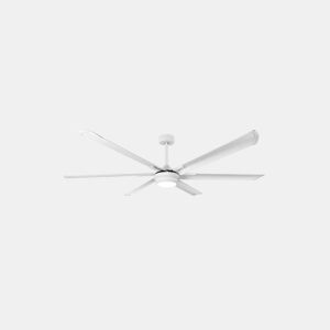 ventilador de tecto metálico cor branca série marea 198cm