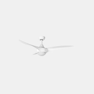 ventilador de tecto metálico cor branca série canea 134cm