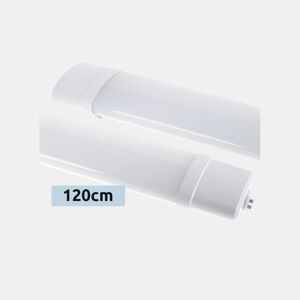 Downlight policarbonato cor branca série cyanite 124cm
