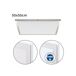 Panel Led Cuadrado Aluminio Serie Voltaire Panel Led Cuadrado Aluminio Serie Voltaire Níquel