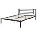 Beliani Cama Acero CUSSET Beliani Cama Acero CUSSET Negro