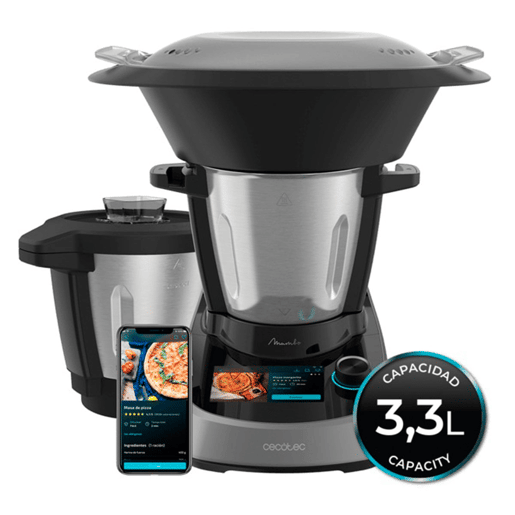 Robot de Cozinha Cecotec Mambo Touch Habana Preto 1500 W