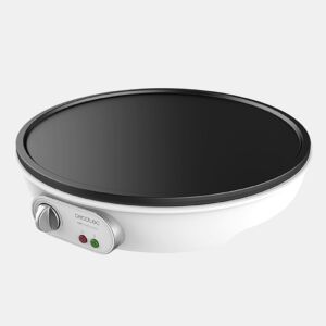 Cecotec Máquina para crepes de 1000 W com revestimento antiaderente e potência regulável.