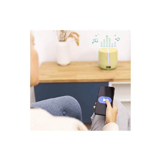 Cecotec Difusor de aroma com depósito de 500 ml e ecrã, altifalante e controlo por bluetooth.