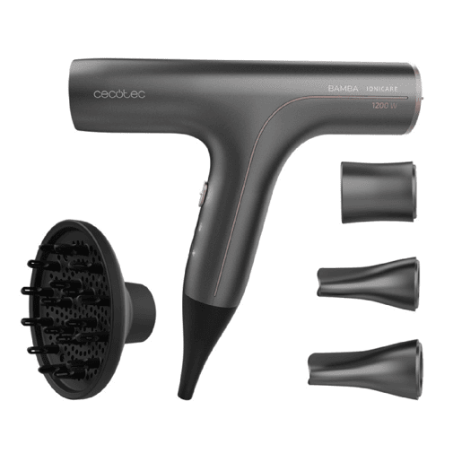 Cecotec Secador com motor digital e iões reais, Extreme Protect e função autolimpieza com difusor.
